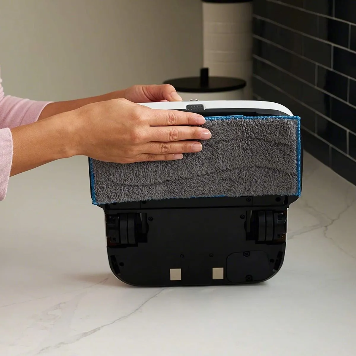 iRobot Braava jet m6 Wasbare Pads 2-pack - Grijs - afbeelding 5 van 6