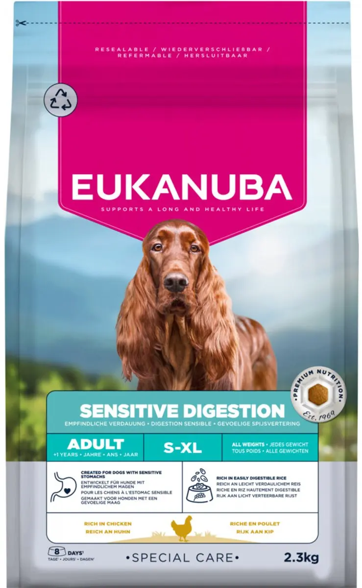 Eukanuba Special Care Adult Sensitive Digestion Hondenvoer