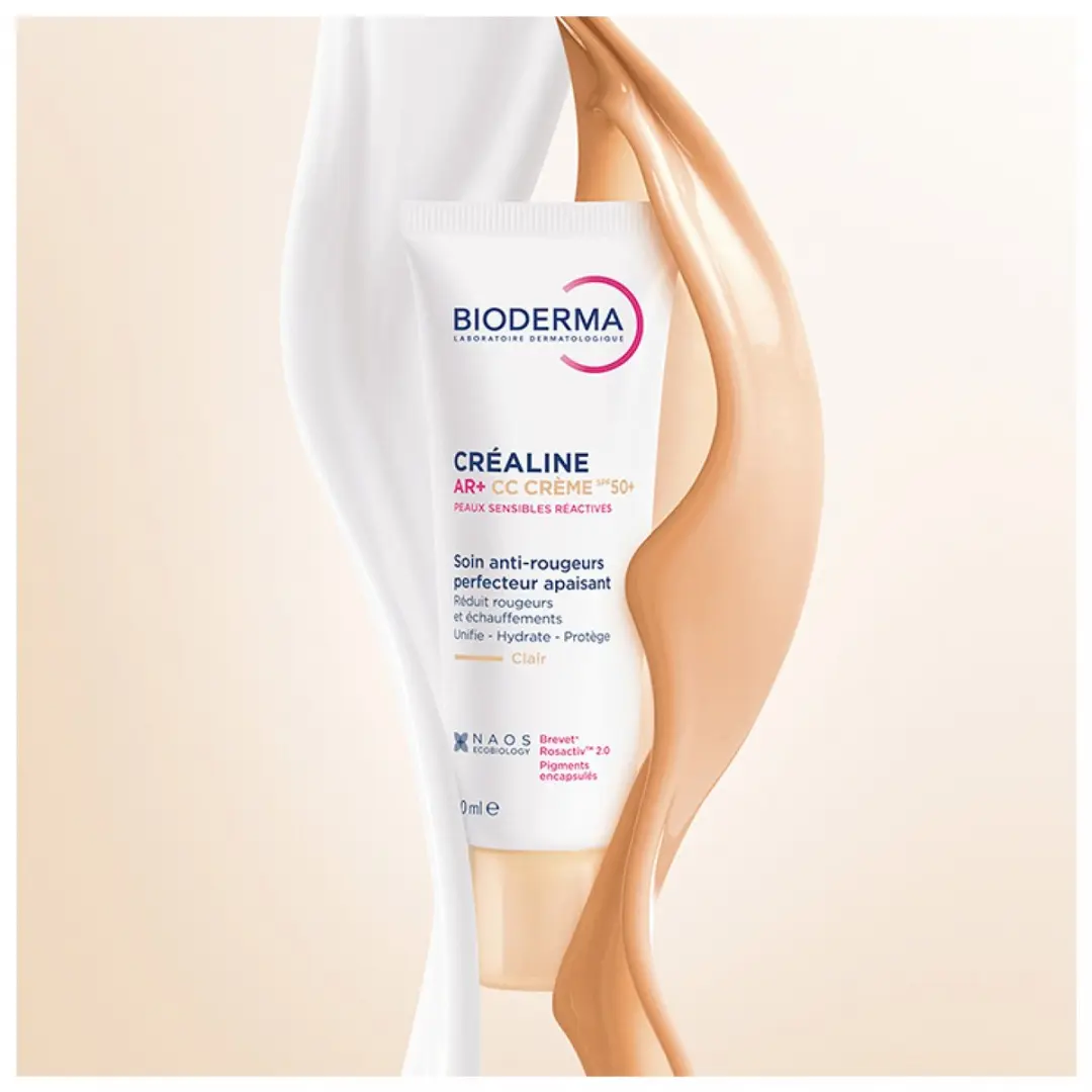 Bioderma Créaline AR+ CC Cream SPF50+ 40ml - Gouden