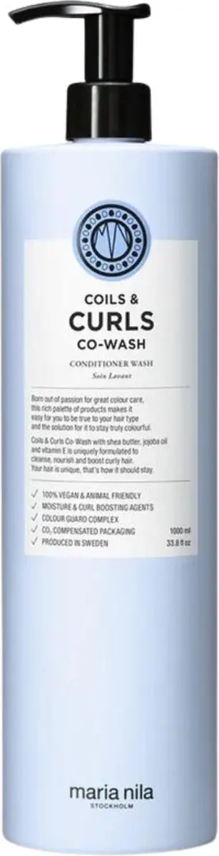 Maria Nila Coils & Curls Co-wash 1000ml