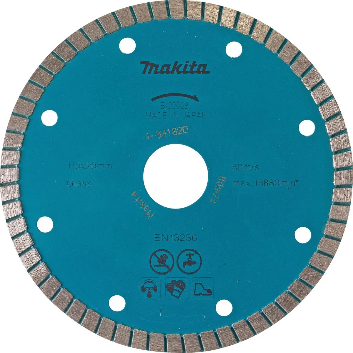 Makita Diamantschijf B-22028 110x20x1,9mm