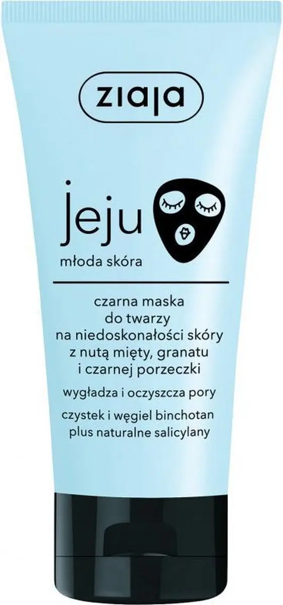 Ziaja Jeju Black Face Mask 50g