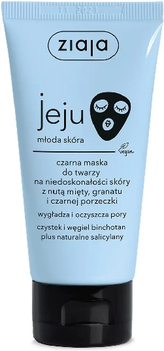 Ziaja Jeju Black Face Mask 50g