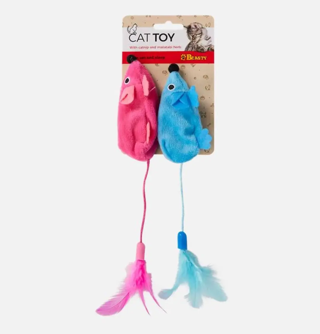 Beeztees Catnip Matatabi Muis