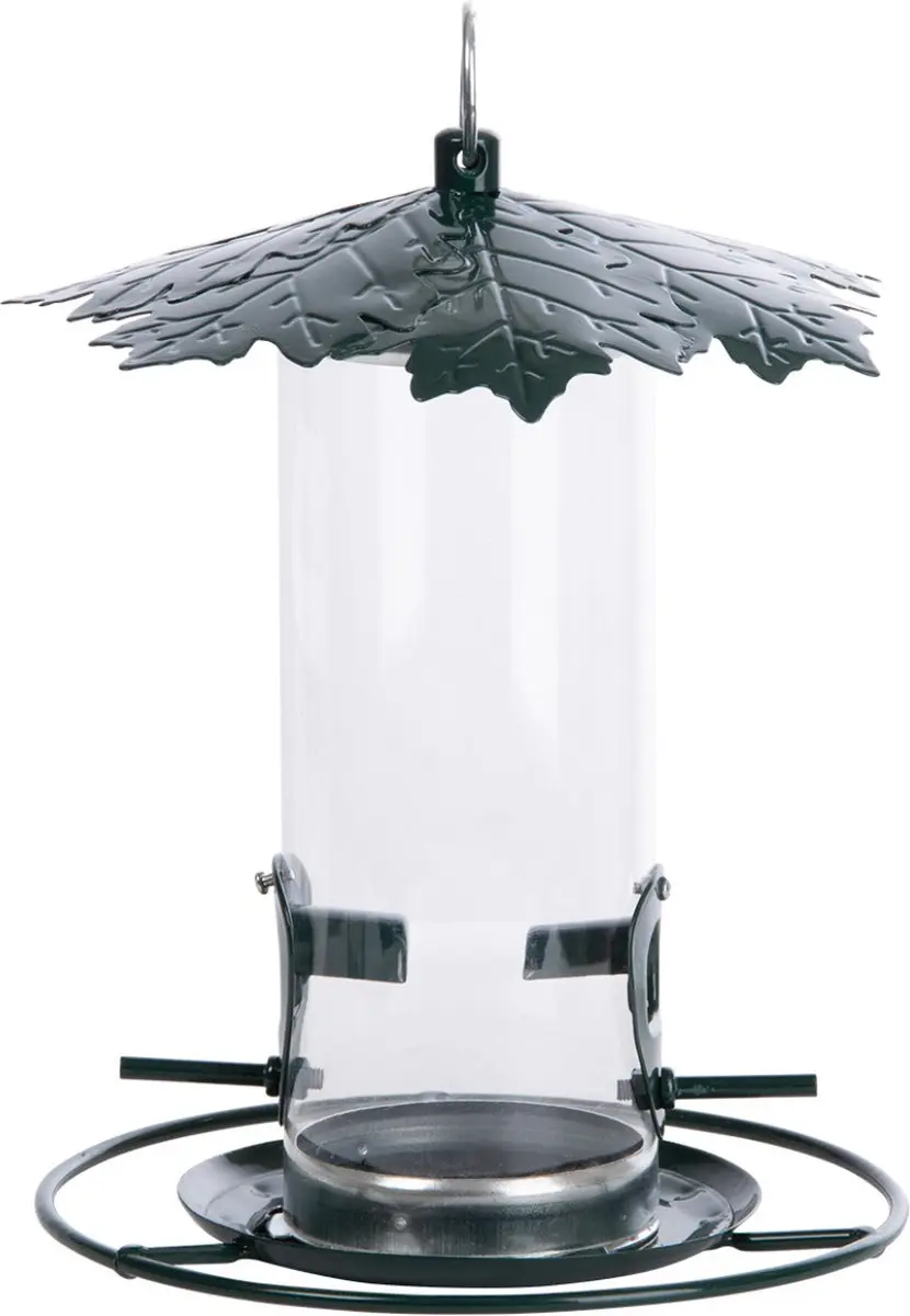 Esschert Design Vogelvoedersilo Zilver - 23cm