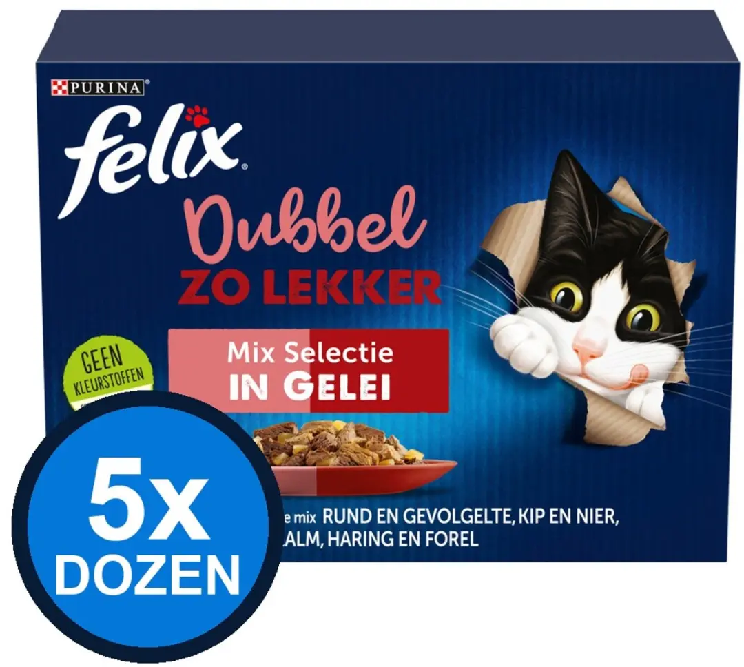 Felix Dubbel Zo Lekker Mix Selectie Natvoer