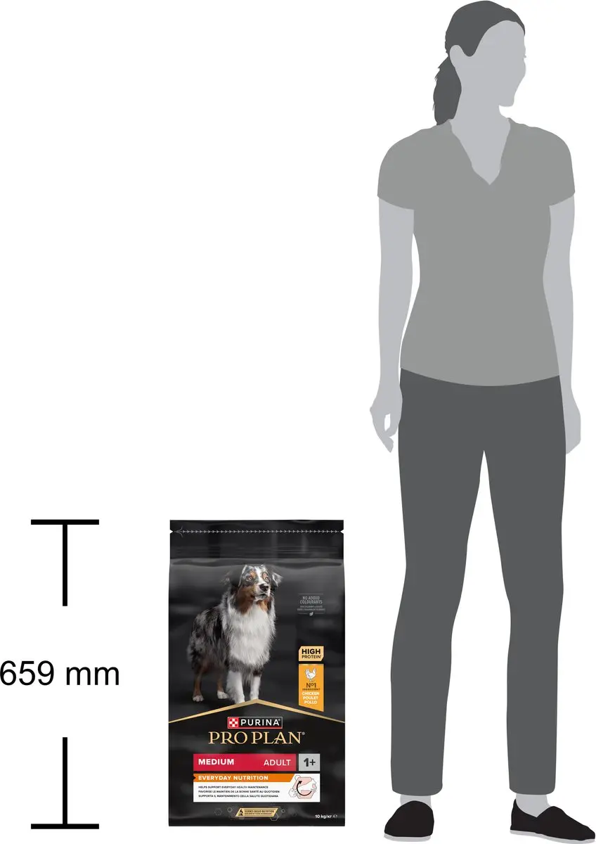 Purina Pro Plan Medium Adult Kip Droogvoer 10kg