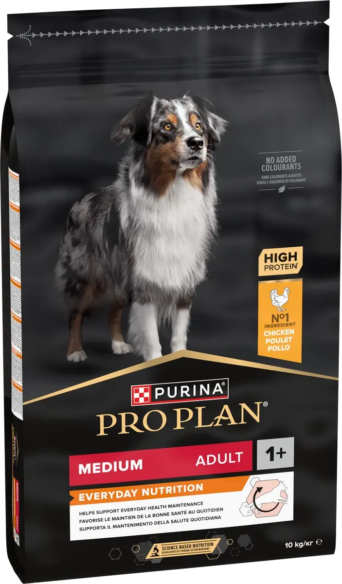 Purina Pro Plan Medium Adult Kip Droogvoer 10kg