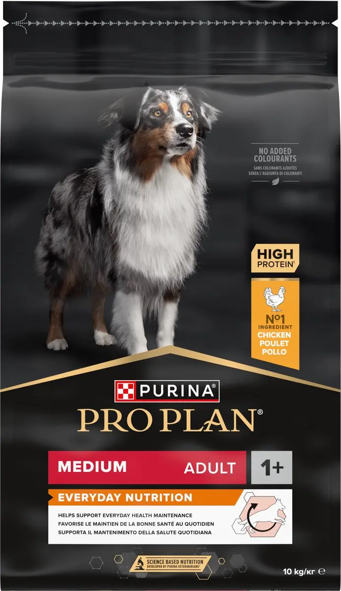 Purina Pro Plan Medium Adult Kip Droogvoer 10kg