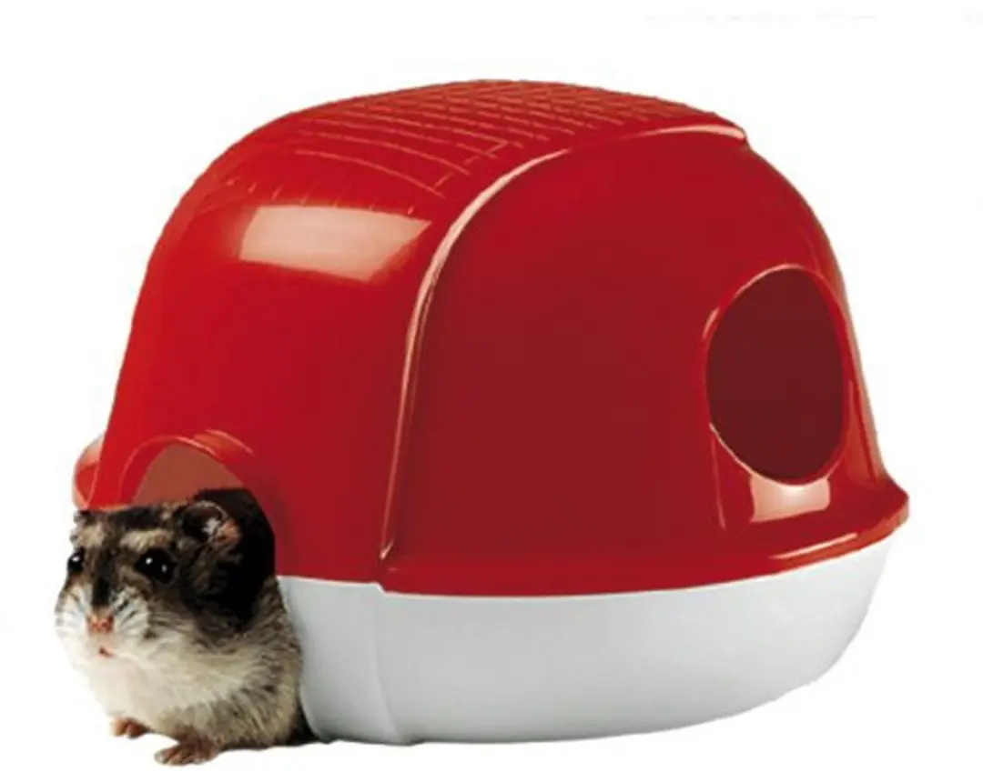 Ferplast Hamsterhuis 16x13x11cm - Rood
