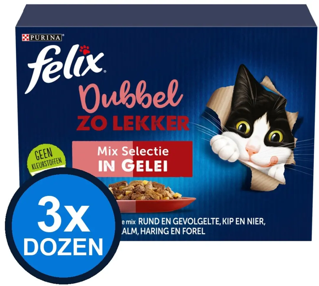 Felix Dubbel Zo Lekker Mix Selectie Natvoer