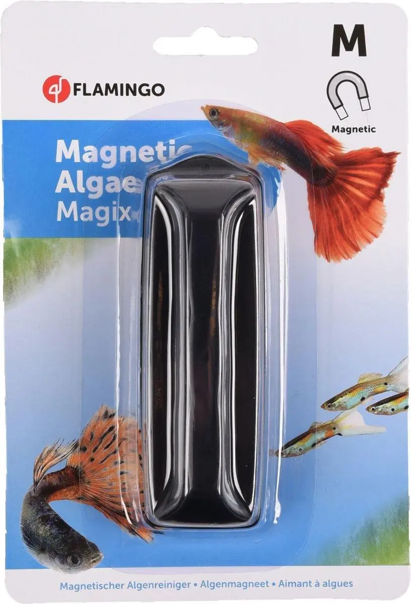 Flamingo Algenmagneet Cleaner Magix - Zwart