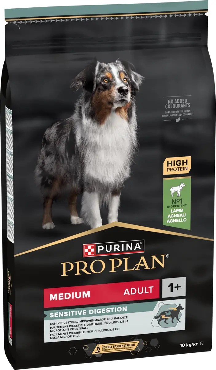 Purina Pro Plan Sensitive Digestion Medium Adult Lam - 10 kg