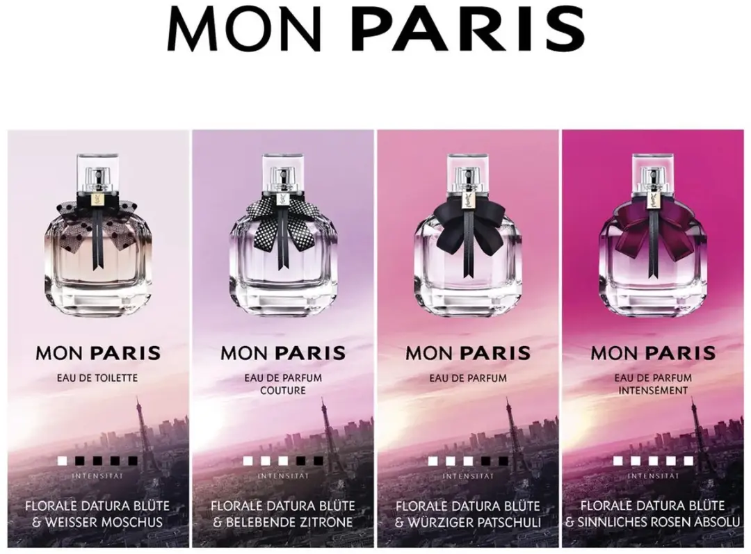 Yves Saint Laurent Mon Paris Eau de Toilette Miniatuur 7.5ml