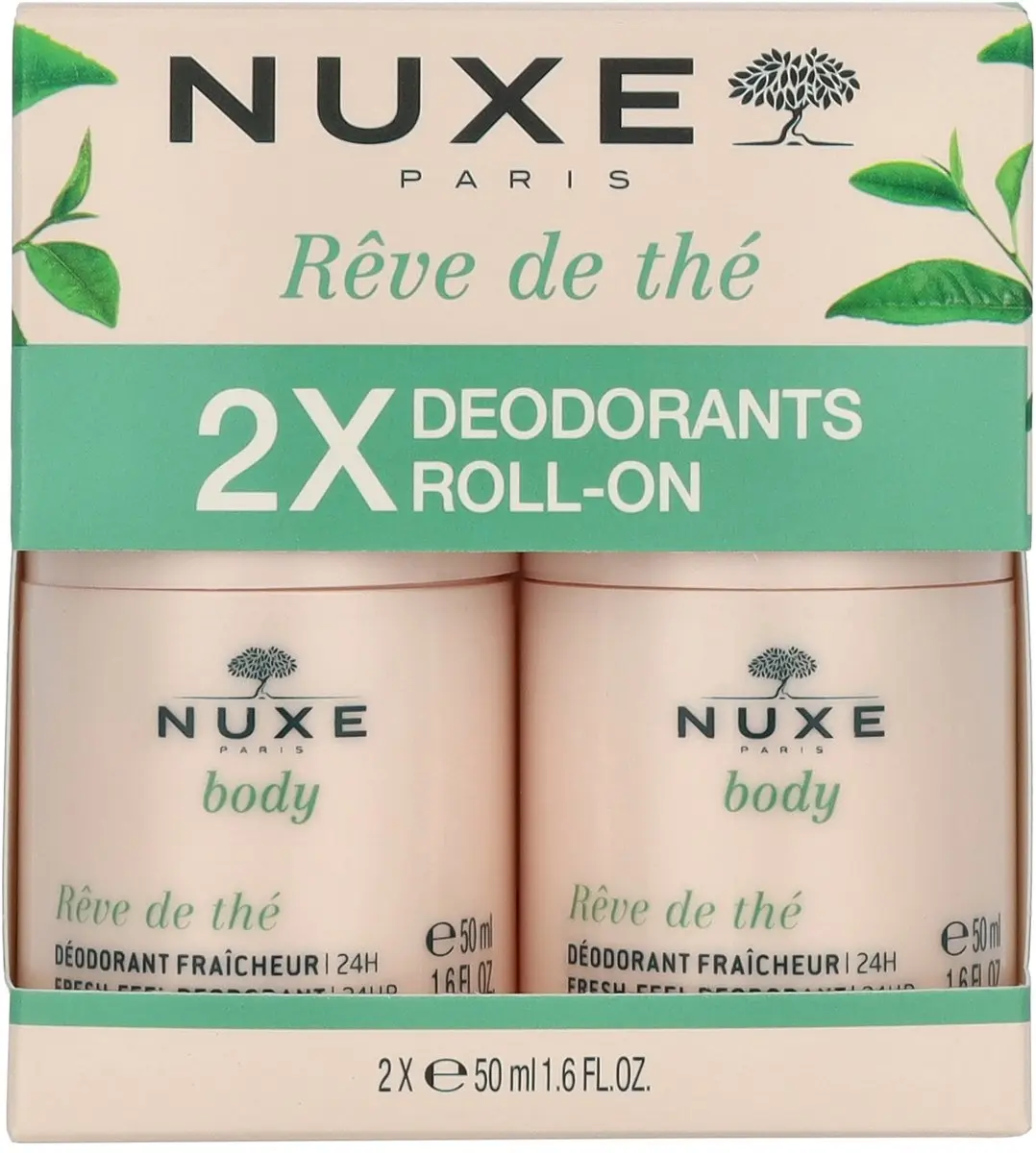 Nuxe Body Rêve de Thé Deodorant 24H - 2x50ml