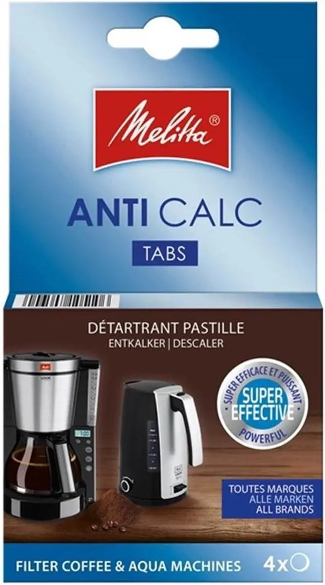 Melitta Ontkalker 6750343 - 48g (4x12g) - Wit - afbeelding 6 van 6