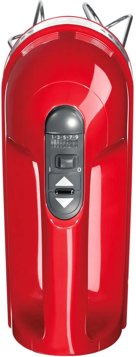 KitchenAid 5KHM9212EER Handmixer - 9 Snelheden - 85W - Keizerrood - afbeelding 6 van 6