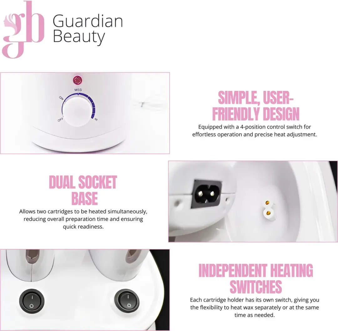 Guardian Beauty Waxverwarmer 3-in-1 - Wit