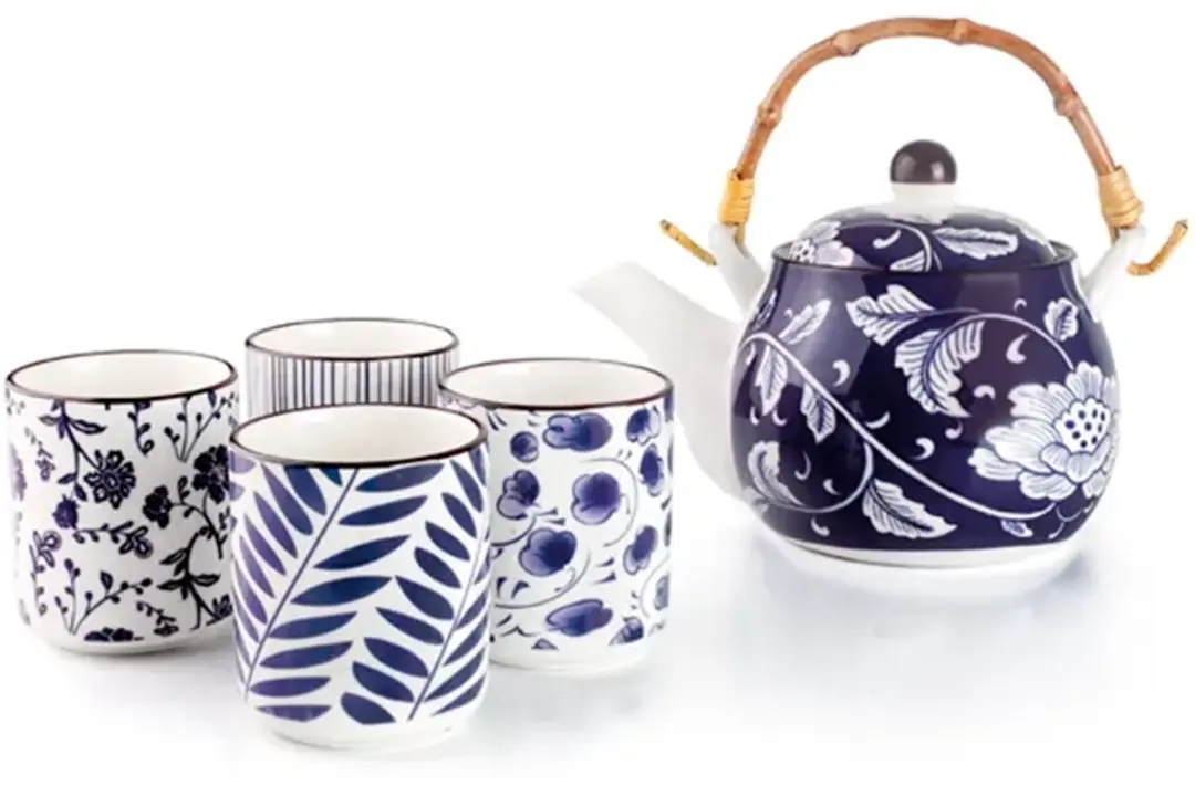 Ibili Flora Theepot 4 Bekers