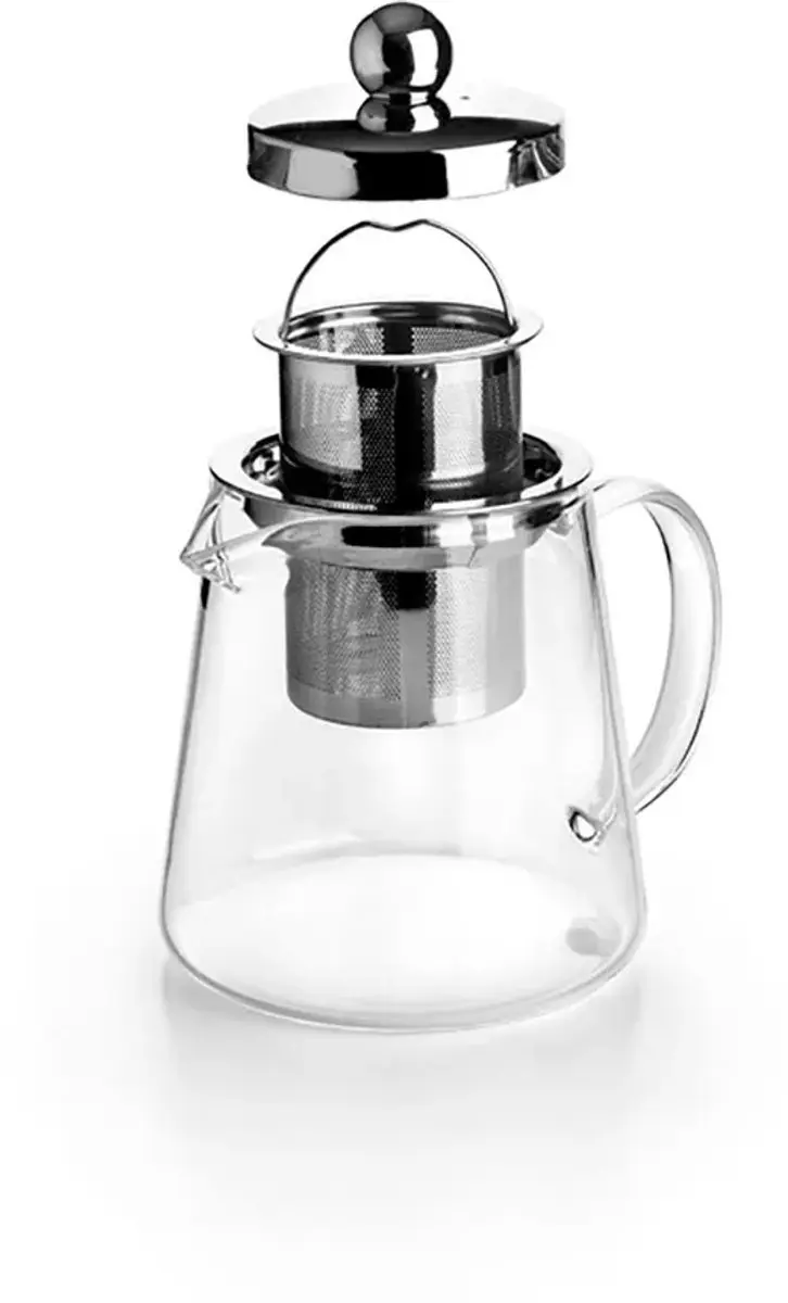 Ibili Theepot 450ml - Zilver