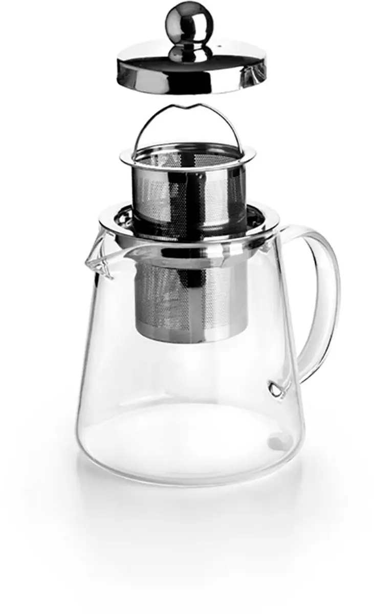 Ibili Theepot 450ml - Zilver