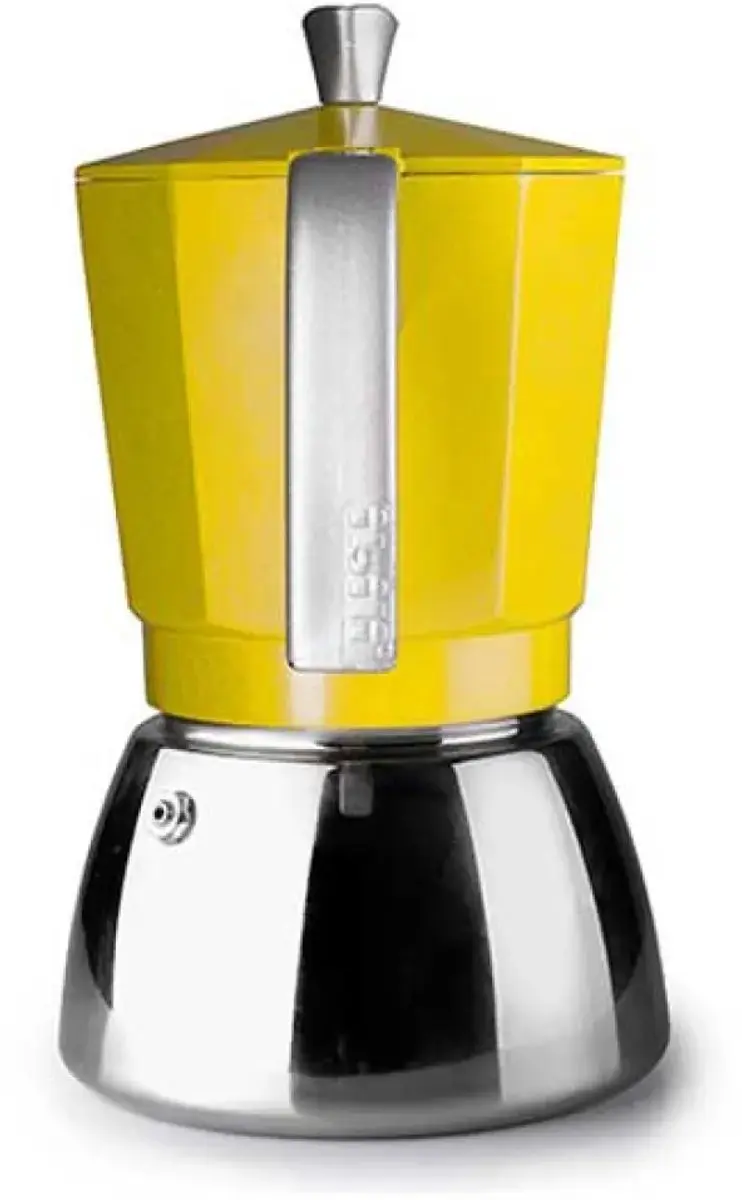 Ibili Elba Peach Koffiezetapparaat 0.6L - Geel