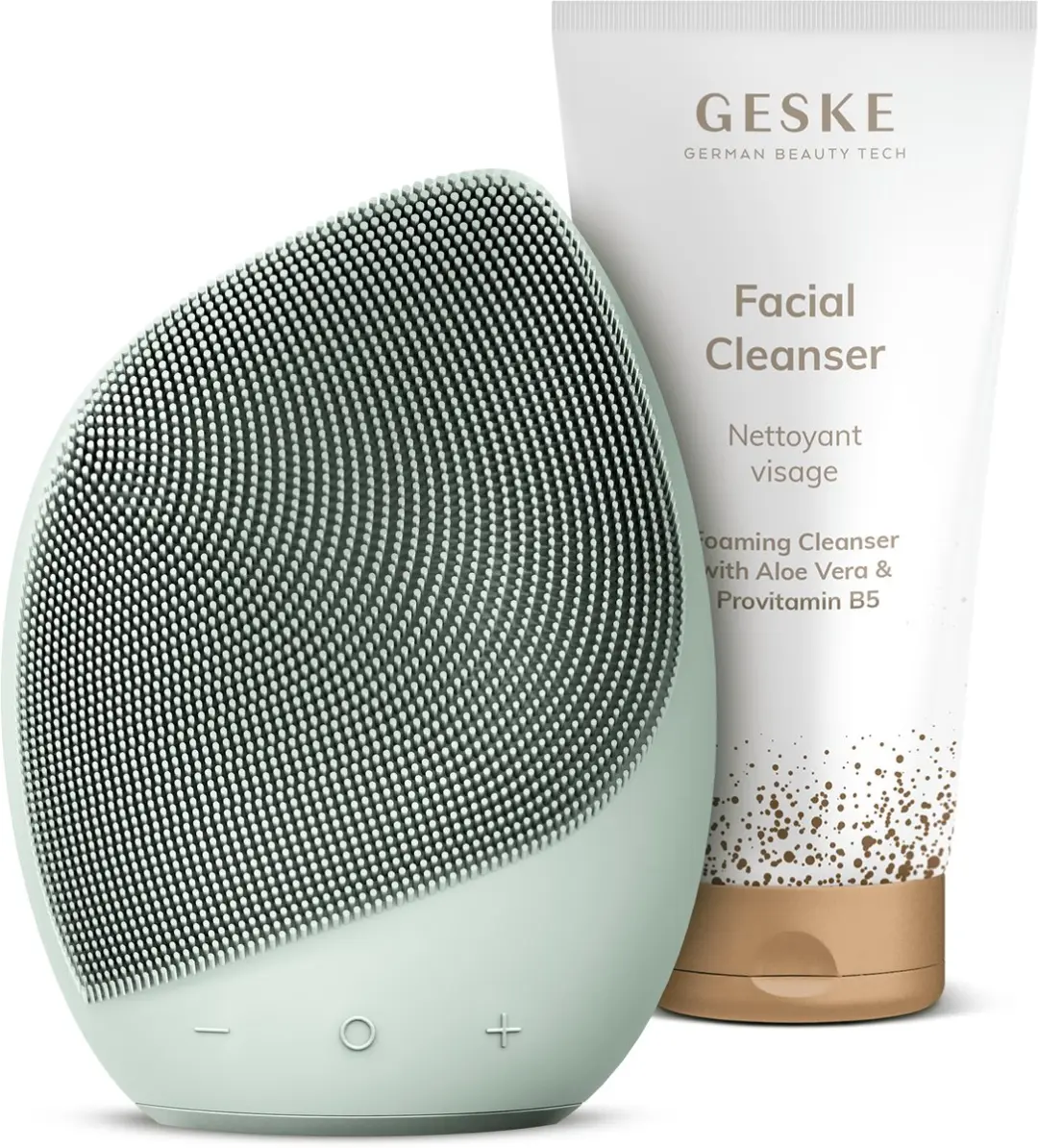 GESKE SmartAppGuided Facial Brush AP_GK000010GN01+GK000640SC01