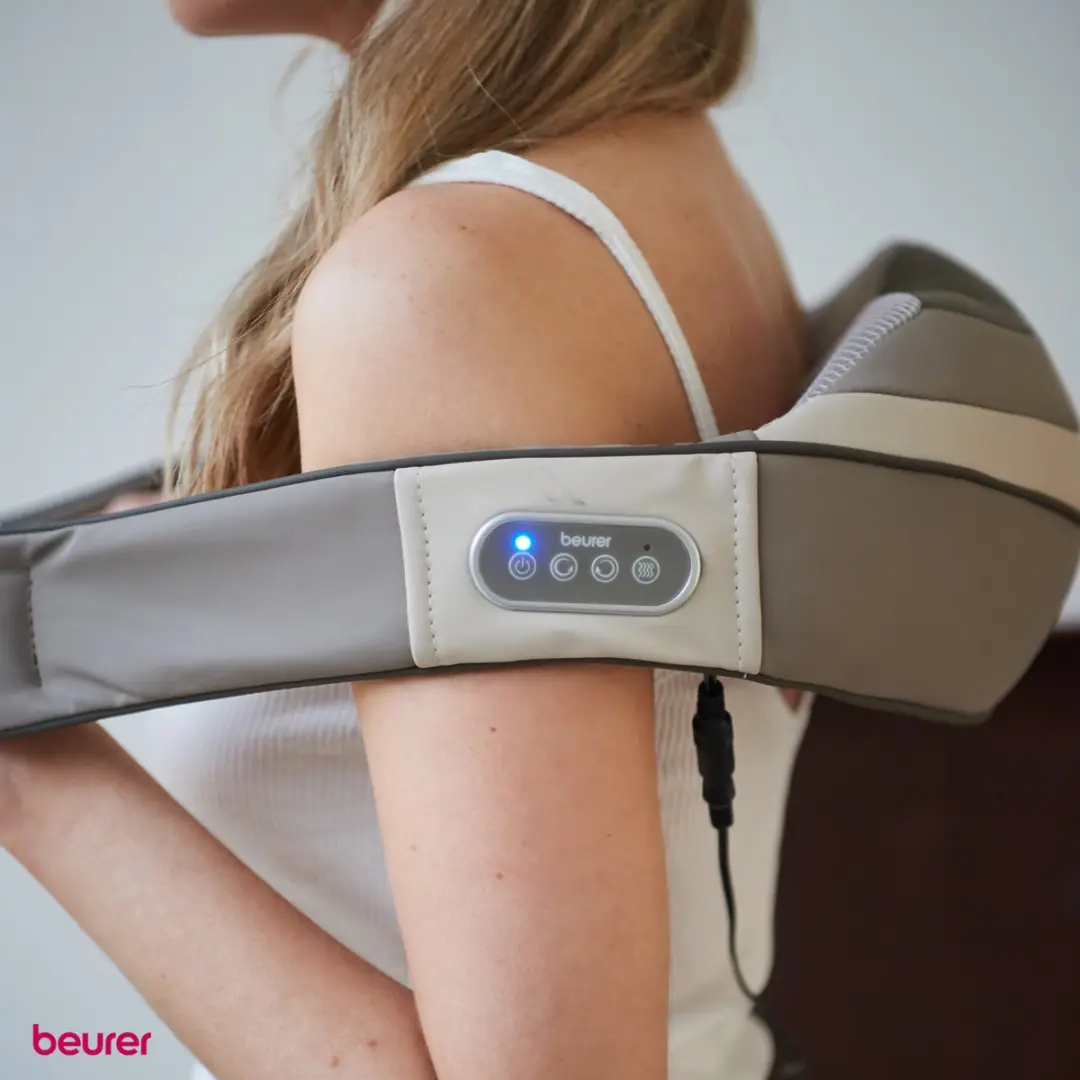 Beurer MG 148 Shiatsu Massagegordel - Rug - 4 Koppen - Verwarming - Lederlook