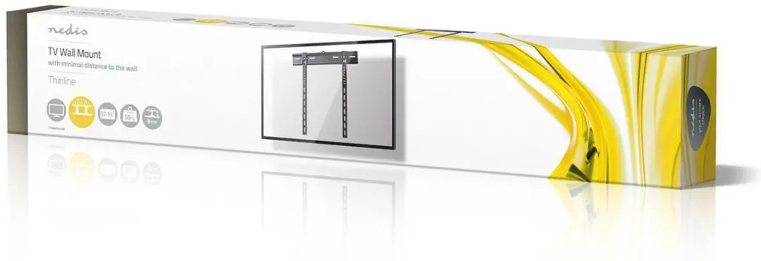 Nedis TVWM3030BK Vaste TV-Muurbeugel 32-55" - Zwart