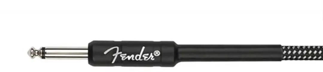 Fender Professional Coil Cable 30" Gitaarkabel - Grijs