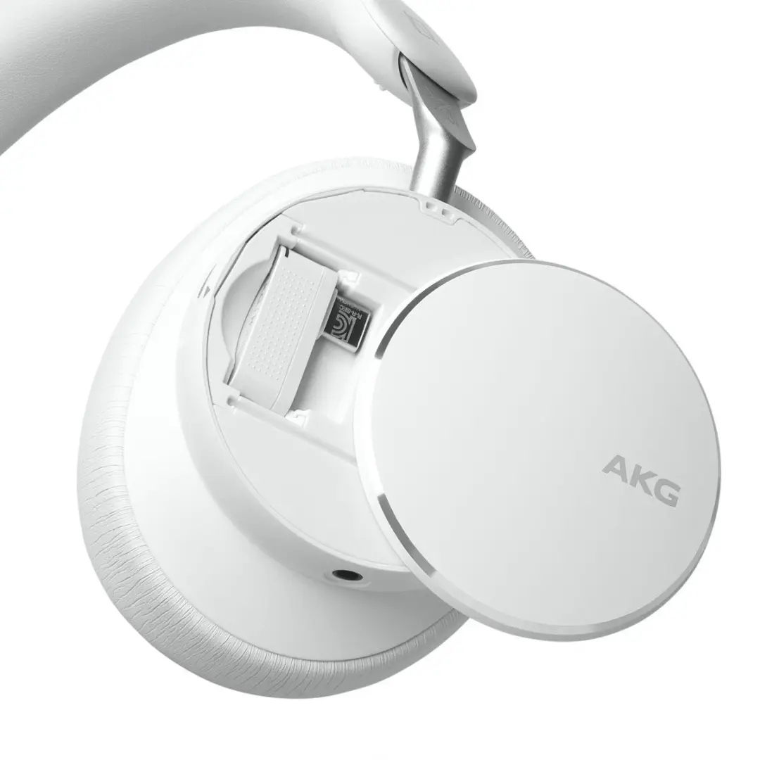 AKG N9 Hybrid AKGN9HYBRIDWHT Bluetooth Headset - Wit