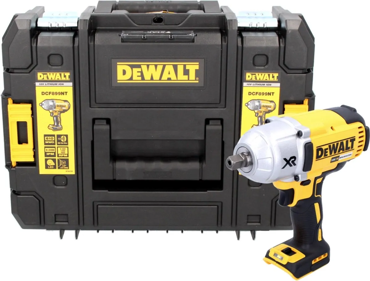DeWalt DCF899NT Slagmoersleutel 18V - 950 Nm - afbeelding 6 van 6