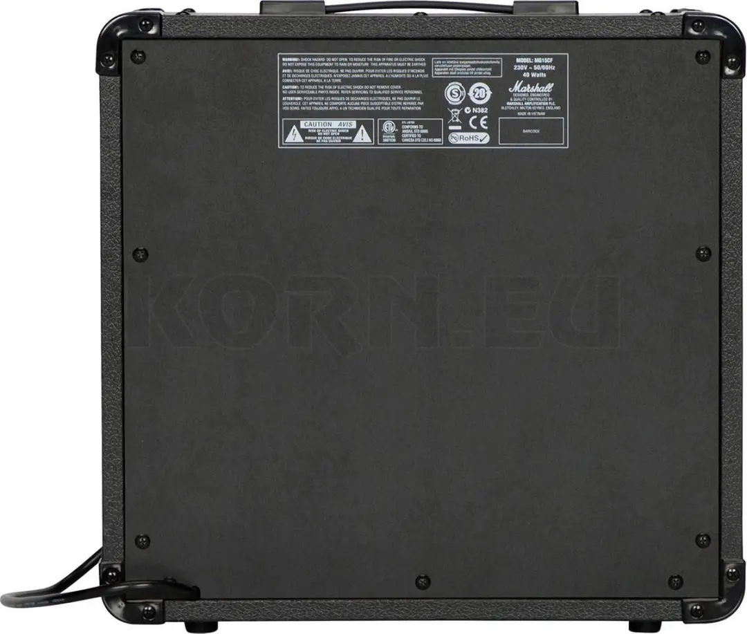 Marshall MG15G Gitarenversterker 15W - Zwart