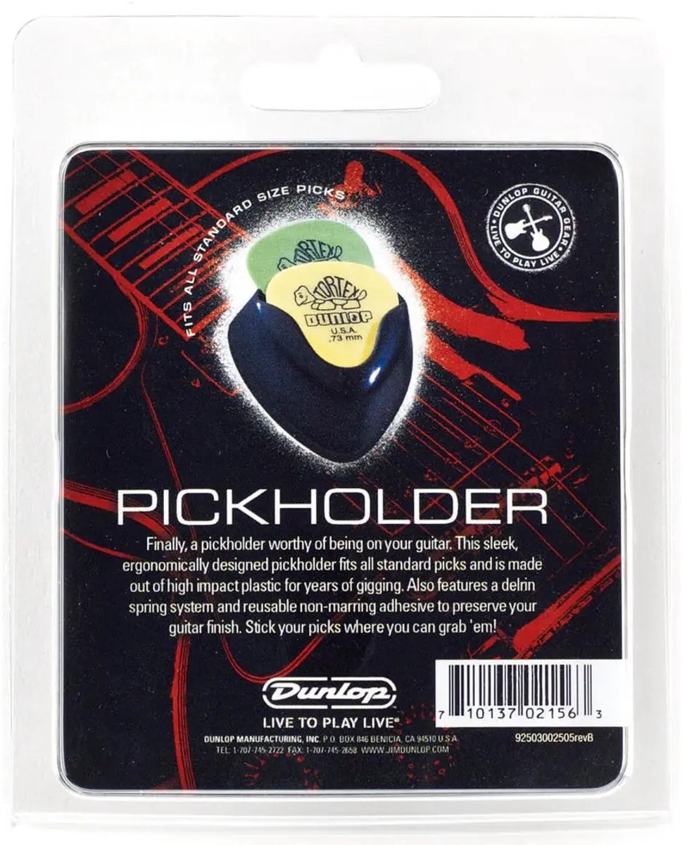 Dunlop 5006SI Ergo Black Pickholder - Multicolor
