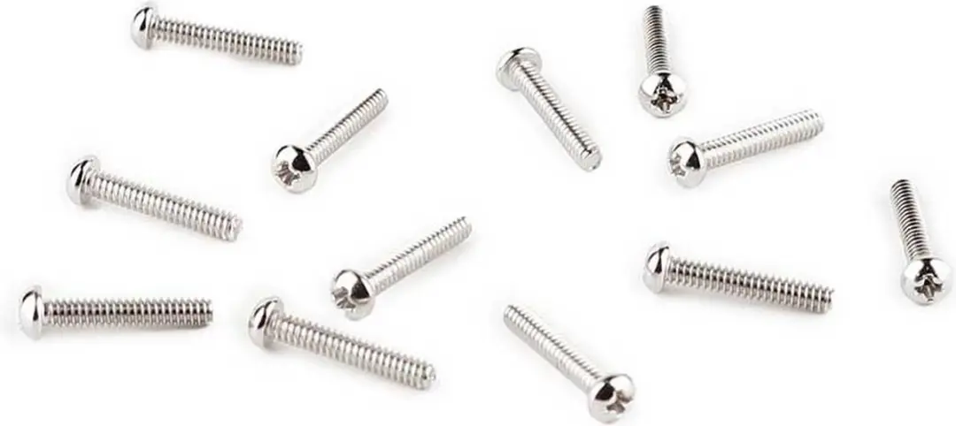 Fender Vintage Strat Intonatieschroeven 12 Stuks - Nikkel