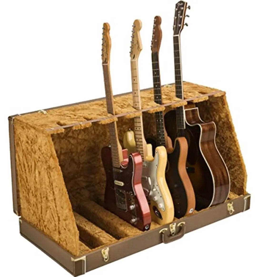 Fender Classic Series 7 Gitaarstandaard - Bruin