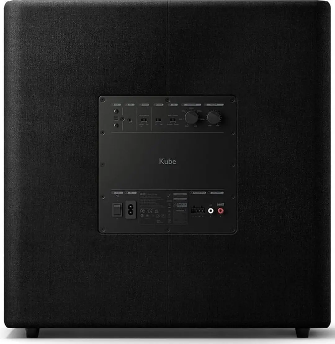 KEF Kube 15 MIE Actieve Subwoofer 300W - Zwart