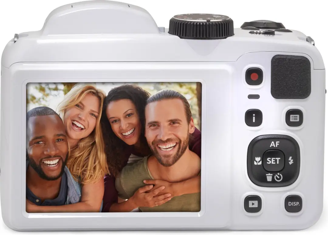 Kodak PIXPRO AZ255 Compactcamera - 16MP - Wit - afbeelding 6 van 6