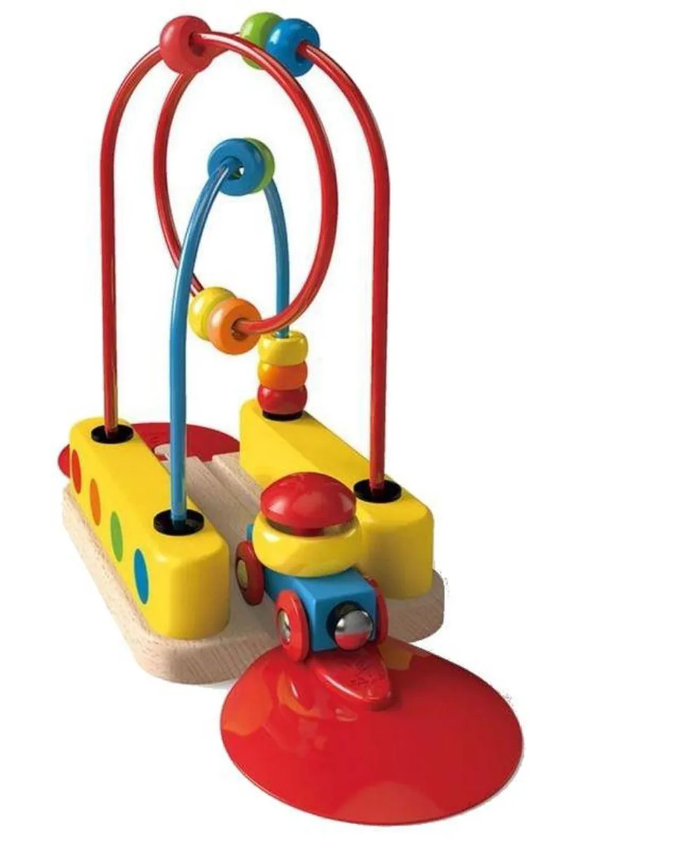Hape Regenboogkralen Rails E3811 - 4 Stuks - Geel