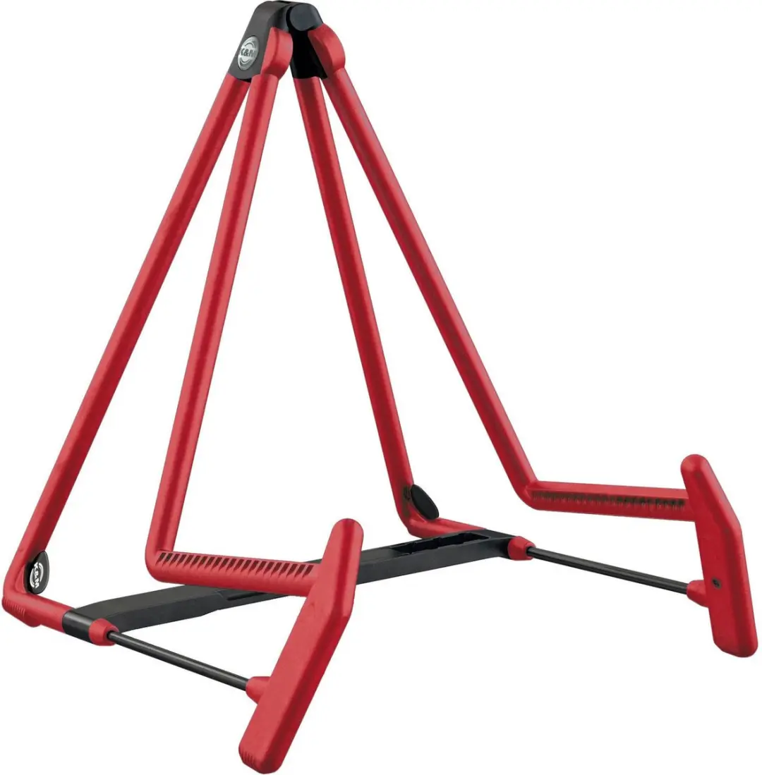 König & Meyer 17580 Acoustic Stand Heli 2 Gitaarstandaard - Rood