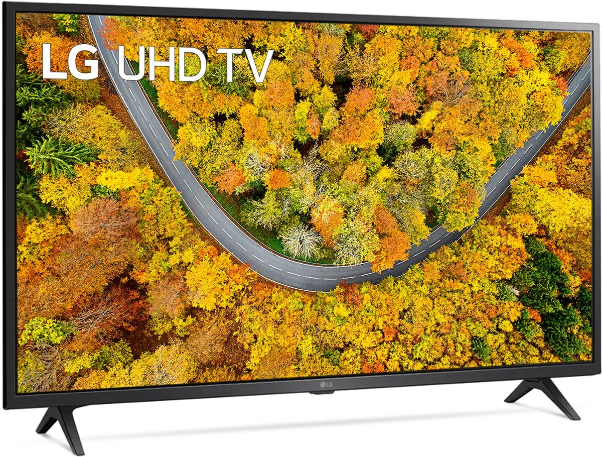 LG 43UP75006LF 43 inch 4K LED TV - Zwart
