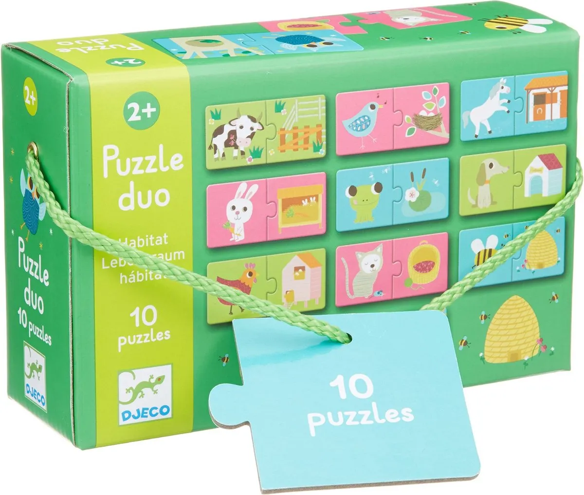Djeco Puzzel Ons Huis - 20 Stuks - Multicolor - afbeelding 4 van 6