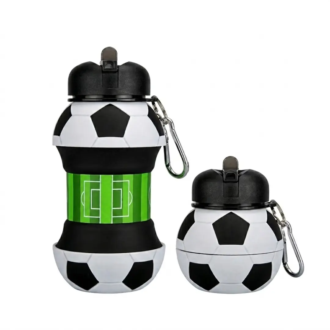 NuveX Voetbal Opvouwbare Sportfles 200ml