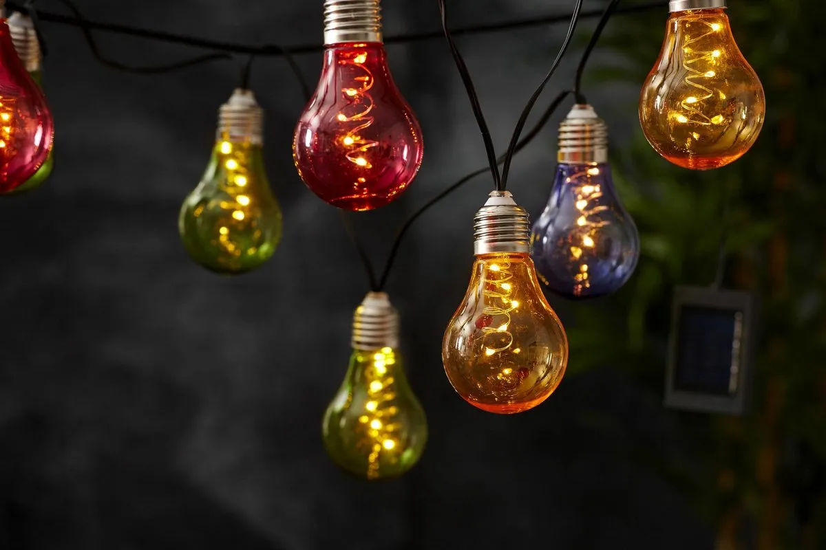 Eglo Zonne-energie Lichtsnoer 10 Lichtpunten