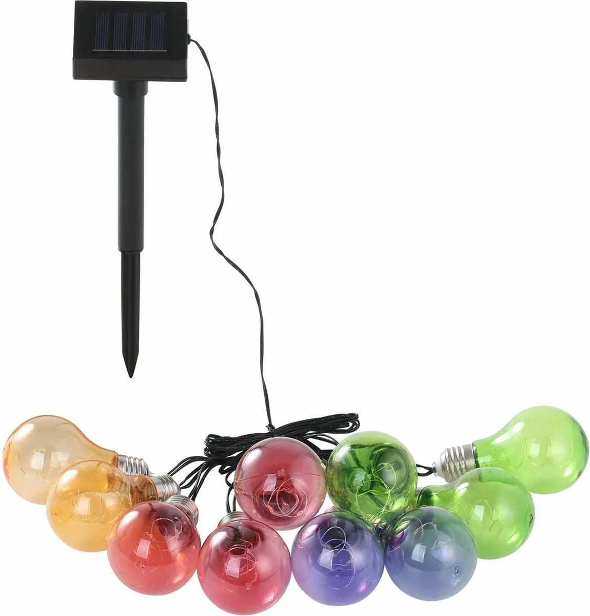 Eglo Zonne-energie Lichtsnoer 10 Lichtpunten - Multicolor - afbeelding 4 van 6