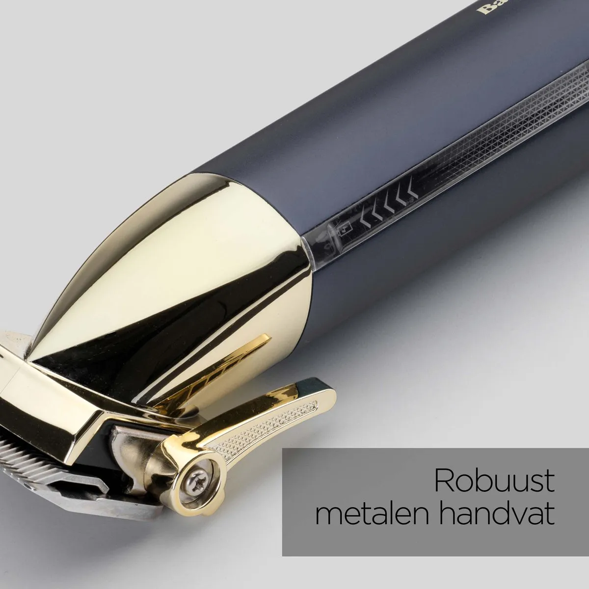 BaByliss Super-X Tondeuse E992E - 180 min Draadloos - Blauw/Goud