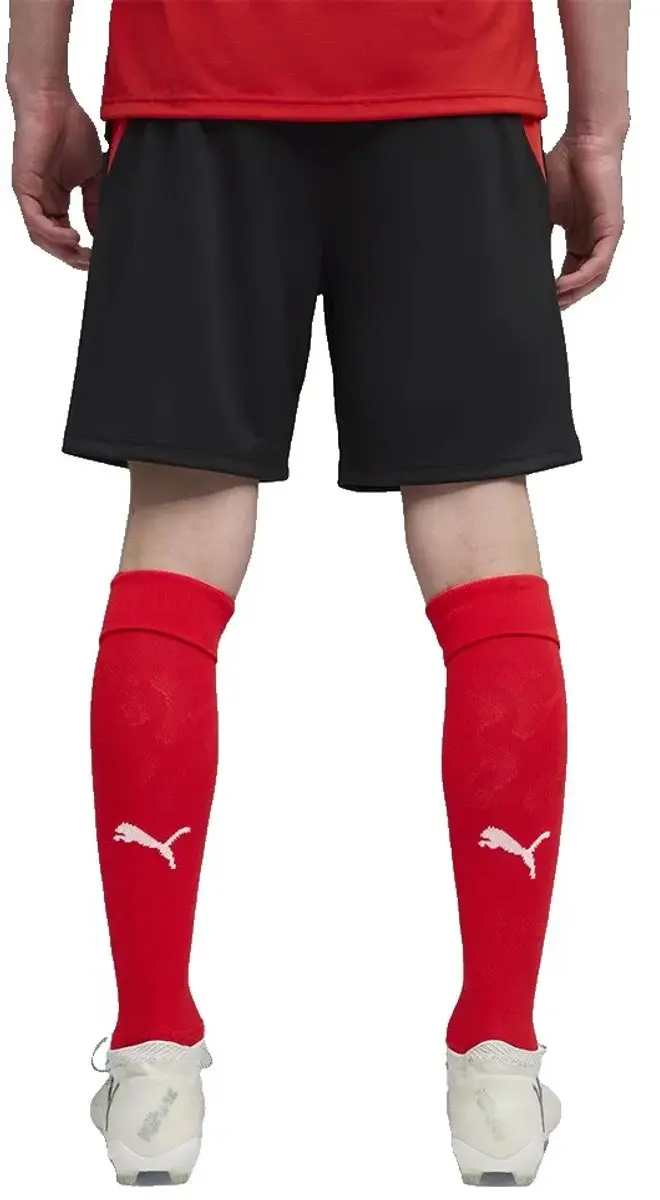PUMA Austria 25/26 Replica Korte Broek - S - Zwart/Rood