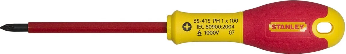 Stanley FatMax Schroevendraaier PH0 X 75mm VDE