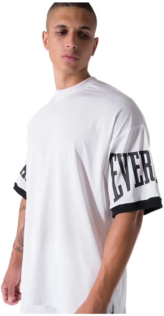 Everlast Mesh Stretch T-shirt Wit - S