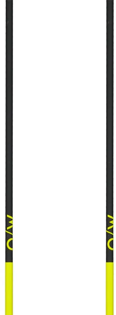 Fischer GT 11 Carbon Mag Stokken 135cm - Zwart/Geel